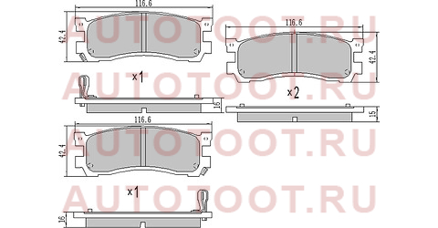 Колодки тормозные зад MAZDA BONGO 95-01/MPV LV 95-99 stj0y12648z sat – купить в Омске. Цены, характеристики, фото в интернет-магазине autotoot.ru