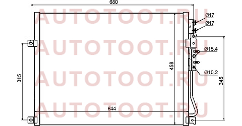 Радиатор кондиционера JEEP GRAND CHEROKEE/COMMANDER 05-10 st-jp82-394-0 sat – купить в Омске. Цены, характеристики, фото в интернет-магазине autotoot.ru