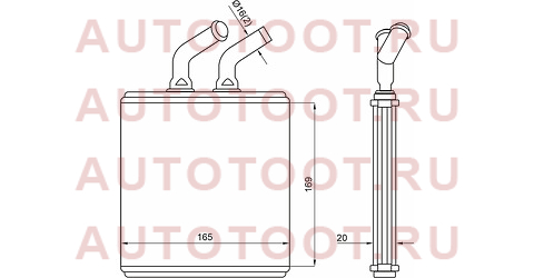 Радиатор отопителя салона KIA RIO 00-05 stka45395a0 sat – купить в Омске. Цены, характеристики, фото в интернет-магазине autotoot.ru