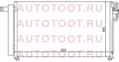 Радиатор кондиционера KIA RIO 05-11 st-ka46-394-0 sat – купить в Омске. Цены, характеристики, фото в интернет-магазине autotoot.ru