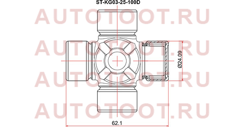 Крестовина карданного вала MAZDA CX-9 07-13/KIA SPORTAGE SL 10-16/HONDA PILOT YF4 09-15 stkg0325100d sat – купить в Омске. Цены, характеристики, фото в интернет-магазине autotoot.ru