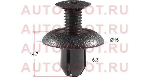 Клипса MITSUBISHI (1 шт.) stkj008 sat – купить в Омске. Цены, характеристики, фото в интернет-магазине autotoot.ru