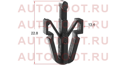 Клипса фиксатор TOYOTA/LEXUS/ISUZU/MITSUBISHI/HONDA (1 шт.) stkj050 sat – купить в Омске. Цены, характеристики, фото в интернет-магазине autotoot.ru