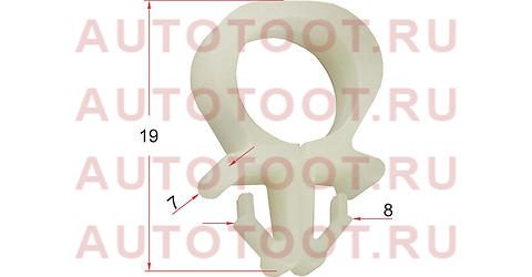 Клипса трубки эл. проводки FORD/MAZDA (1 шт.) stkj1035 sat – купить в Омске. Цены, характеристики, фото в интернет-магазине autotoot.ru