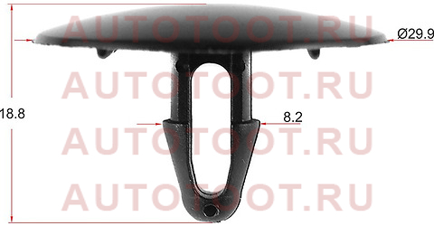 Клипса обшивки капота TOYOTA/LEXUS (1 шт.) stkj512 sat – купить в Омске. Цены, характеристики, фото в интернет-магазине autotoot.ru