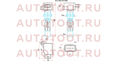 Катушка зажигания MAZDA 6 07-12/CX-7 07-12/MAZDA 3 08-13 LF17/L3-VDT/L5-VE stl3g218100b sat – купить в Омске. Цены, характеристики, фото в интернет-магазине autotoot.ru