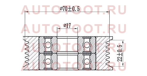 Ролик приводного ремня обводной MAZDA 3/6/ATENZA/CX-5 08- stl51015930a sat – купить в Омске. Цены, характеристики, фото в интернет-магазине autotoot.ru