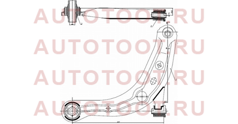 Рычаг передний MAZDA MPV 99- LH st-lc62-34-350c sat – купить в Омске. Цены, характеристики, фото в интернет-магазине autotoot.ru