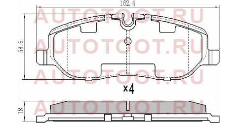 Колодки тормозные перед LAND ROVER DISCOVERY III 05-09/RANGE ROVER 04-12/SPORT 05-09 stlr019618 sat – купить в Омске. Цены, характеристики, фото в интернет-магазине autotoot.ru