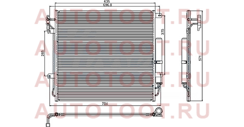 Радиатор кондиционера RANGE ROVER SPORT 3.6TD/4.2/4.4/4.4TD/5.0 06-/DISCOVERY III 4.0/4.4 04- st-lr05-394-0 sat – купить в Омске. Цены, характеристики, фото в интернет-магазине autotoot.ru