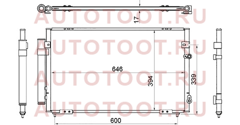 Радиатор кондиционера LEXUS GS 300/TOYOTA ARISTO 98-05 st-lx31-394-0 sat – купить в Омске. Цены, характеристики, фото в интернет-магазине autotoot.ru