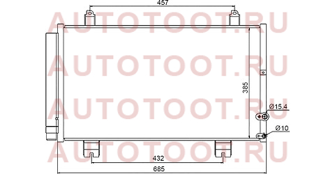 Радиатор кондиционера LEXUS GS300/350/430/460/450H 05-/MARK X GRX12#/REIZ 04-09 st-lx32-394-0 sat – купить в Омске. Цены, характеристики, фото в интернет-магазине autotoot.ru