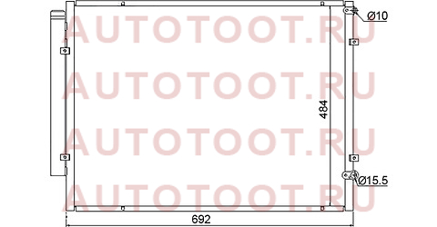 Радиатор кондиционера TOYOTA HARRIER 05-12/HIGHLANDER/KLUGER 05-07/LEXUS RX400H/330 3MZ 05-09 stlx46394b0 sat – купить в Омске. Цены, характеристики, фото в интернет-магазине autotoot.ru