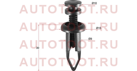 Клипса TOYOTA/LEXUS (1 шт.) stm10297 sat – купить в Омске. Цены, характеристики, фото в интернет-магазине autotoot.ru