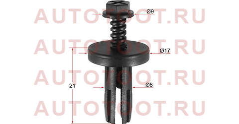 Клипса защиты бампера NISSAN (1 шт.) stm10689 sat – купить в Омске. Цены, характеристики, фото в интернет-магазине autotoot.ru