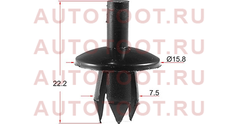 Клипса обшивки FORD (1 шт.) stm10763 sat – купить в Омске. Цены, характеристики, фото в интернет-магазине autotoot.ru