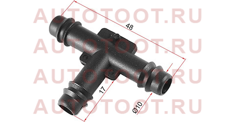 Соединитель трубок T-type (1 шт.) stm11371 sat – купить в Омске. Цены, характеристики, фото в интернет-магазине autotoot.ru