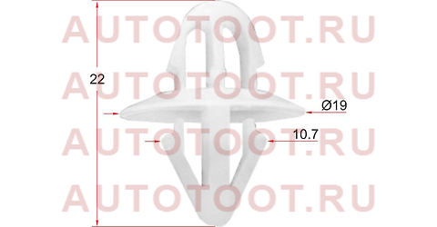 Клипса NISSAN (1 шт.) stm11577 sat – купить в Омске. Цены, характеристики, фото в интернет-магазине autotoot.ru