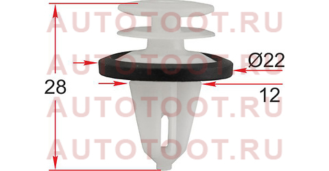 Клипса обшивки двери FORD (1 шт.) stm12424 sat – купить в Омске. Цены, характеристики, фото в интернет-магазине autotoot.ru