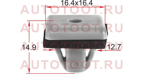 Клипса молдинга кузова HYUNDAI/KIA (1 шт.) stm12516 sat – купить в Омске. Цены, характеристики, фото в интернет-магазине autotoot.ru