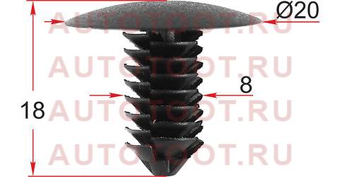 Клипса обшивки кузова VAG (1 шт.) stm12534 sat – купить в Омске. Цены, характеристики, фото в интернет-магазине autotoot.ru