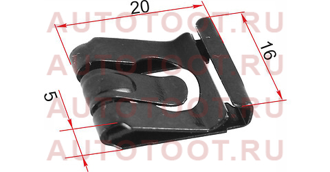 Зажим металлический RENAULT (1 шт.) stm12629 sat – купить в Омске. Цены, характеристики, фото в интернет-магазине autotoot.ru