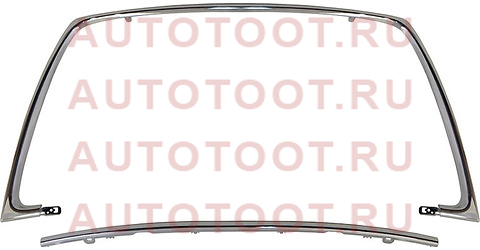 Молдинг бампера MITSUBISHI OUTLANDER XL 10-13 хром st-mb52-000m-0 sat – купить в Омске. Цены, характеристики, фото в интернет-магазине autotoot.ru