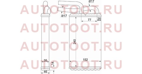 Радиатор отопителя салона MITSUBISHI LANCER CEDIA CS 00-03 st-mbw4-395-0 sat – купить в Омске. Цены, характеристики, фото в интернет-магазине autotoot.ru