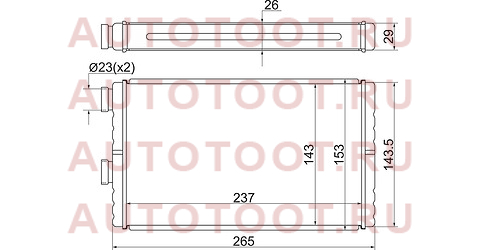 Радиатор отопителя салона MITSUBISHI LANCER X 07-/OUTLANDER 07-/ASX 10- st-mbw5-395-0 sat – купить в Омске. Цены, характеристики, фото в интернет-магазине autotoot.ru