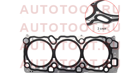 Прокладка ГБЦ MITSUBISHI PAJERO/MONTERO 6G74 3,5 97- RH=LH (металл) stmd342390s sat – купить в Омске. Цены, характеристики, фото в интернет-магазине autotoot.ru