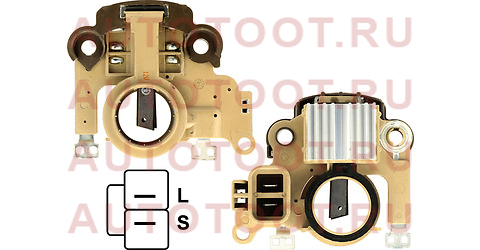 Реле-регулятор напряжения генератора MMC PAJERO 3.0 90-99/DELICA 3.0 94-06 6G72 90A stmd618696 sat – купить в Омске. Цены, характеристики, фото в интернет-магазине autotoot.ru
