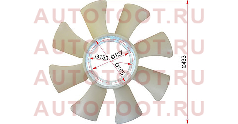 Крыльчатка вентилятора MITSUBISHI CANTER/FUSO 95-06 6D31 st-me085510 sat – купить в Омске. Цены, характеристики, фото в интернет-магазине autotoot.ru