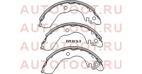 Колодки тормозные зад MITSUBISHI LANCER CK#A 95-03/COLT CA#A 95-03/MIRAGE 95-03 stmn102632 sat – купить в Омске. Цены, характеристики, фото в интернет-магазине autotoot.ru