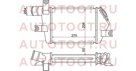Радиатор интеркулера MITSUBISHI L200 05-/PAJERO/MONTERO SPORT 08- stmn135001 sat – купить в Омске. Цены, характеристики, фото в интернет-магазине autotoot.ru