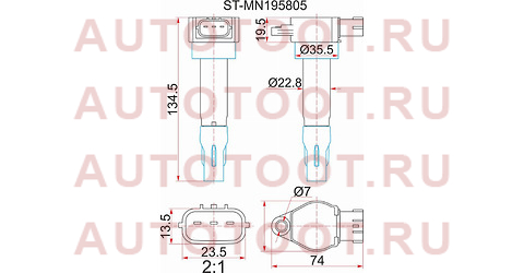 Катушка зажигания MITSUBISHI ASX 10-/LANCER X 08- 4A91/92 stmn195805 sat – купить в Омске. Цены, характеристики, фото в интернет-магазине autotoot.ru