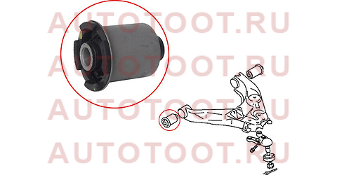 Сайлентблок переднего нижнего рычага передний MMC DELICA/L400 94-04 stmr112710 sat – купить в Омске. Цены, характеристики, фото в интернет-магазине autotoot.ru