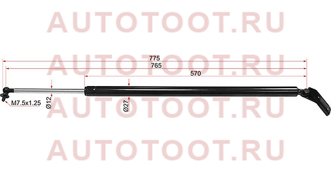 Амортизатор крышки багажника MITSUBISHI DELICA/SPACE GEAR/L400 94-06 RH stmr181464 sat – купить в Омске. Цены, характеристики, фото в интернет-магазине autotoot.ru