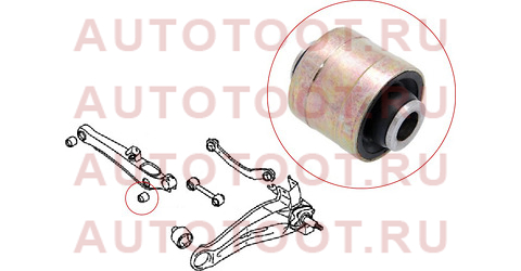 Сайлентблок RR поперечного рычага наружный (плав.) MMC AIRTREK/OUTLANDER CU# 01-08/Lancer CS# 03-07 st-mr197915 sat – купить в Омске. Цены, характеристики, фото в интернет-магазине autotoot.ru