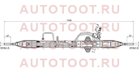 Рейка рулевая MMC L200 05-/PAJERO/MONTERO SPORT KG/KH# 08- LHD st-mr333500 sat – купить в Омске. Цены, характеристики, фото в интернет-магазине autotoot.ru