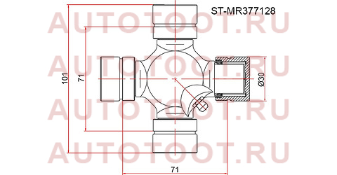 Крестовина MITSUBISHI L200 05-/PAJERO/MONTERO SPORT 96- stmr377128 sat – купить в Омске. Цены, характеристики, фото в интернет-магазине autotoot.ru