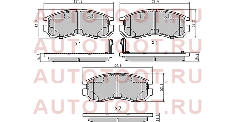 Колодки тормозные перед MITSUBISHI CHARIOT/RVR/SPACE WAGON stmr389539 sat – купить в Омске. Цены, характеристики, фото в интернет-магазине autotoot.ru