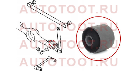 Сайлентблок заднего верхнего продольного рычага задний MITSUBISHI PAJERO PININ/IO 99-05 stmr510327 sat – купить в Омске. Цены, характеристики, фото в интернет-магазине autotoot.ru