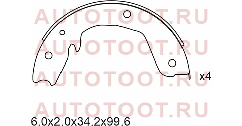 Колодки тормозные зад MITSUBISHI PAJERO V6#W/V7#W/V8#W/V9#W stmr535718 sat – купить в Омске. Цены, характеристики, фото в интернет-магазине autotoot.ru