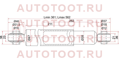 Амортизатор задний MMC PAJERO/MONTERO IO/JR/PININ 98-07 LH=RH stmr554620 sat – купить в Омске. Цены, характеристики, фото в интернет-магазине autotoot.ru