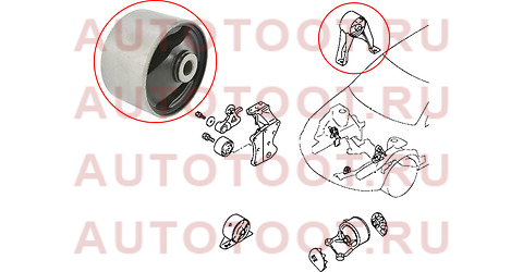 Картридж задней подушки двигателя MITSUBISHI AIRTREK/OUTLANDER 01-06/LANCER/CEDIA 00-09/DION 99-04/M stmr554791b sat – купить в Омске. Цены, характеристики, фото в интернет-магазине autotoot.ru