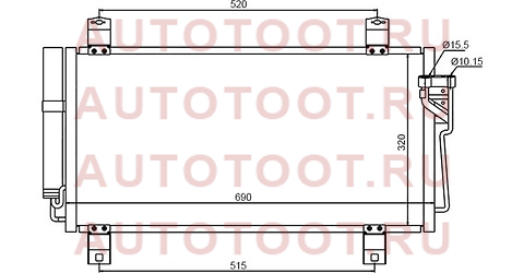 Радиатор кондиционера MAZDA 6/ATENZA GH# 07- st-mz25-394-0 sat – купить в Омске. Цены, характеристики, фото в интернет-магазине autotoot.ru