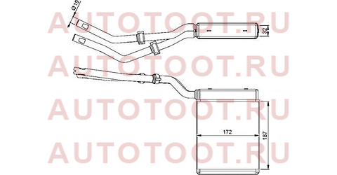 Радиатор отопителя салона MAZDA 3 03-08/MAZDA 5 05- stmzv73950 sat – купить в Омске. Цены, характеристики, фото в интернет-магазине autotoot.ru