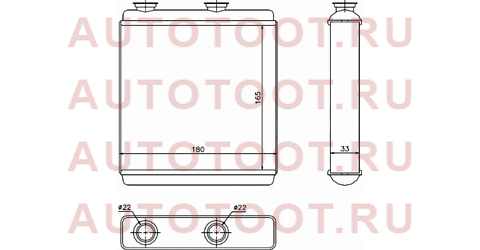 Радиатор отопителя салона OPEL MERIVA A 03- st-op09-395-0 sat – купить в Омске. Цены, характеристики, фото в интернет-магазине autotoot.ru