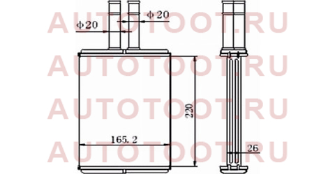 Радиатор отопителя салона OPEL VECTRA B 95- st-op34-395-0 sat – купить в Омске. Цены, характеристики, фото в интернет-магазине autotoot.ru