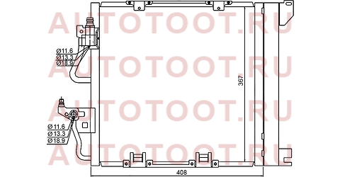 Радиатор кондиционера OPEL ASTRA H 1.3TD/1.7TD/1.9TD (Z19DT) 04-10 // ZAFIRA B 1.7TD 05- st-op49-394-b0 sat – купить в Омске. Цены, характеристики, фото в интернет-магазине autotoot.ru